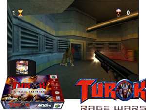 Turok - Rage Wars (USA) (Rev A) Cover